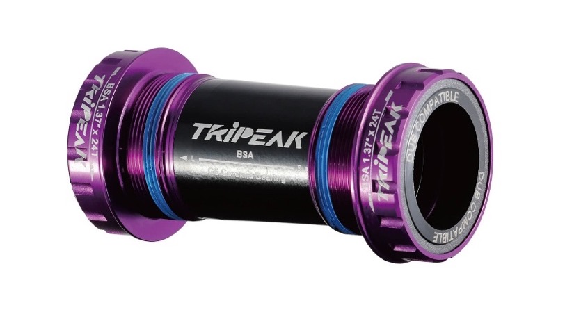 JETSTREAM PRO THREAD BB BSA G5 68粍 (ねじ切り) : 3-インチ-1 Ceramic G5 パープル 陶芸BB カスタム 高性能 TRiPEAK 取り組みまっ盛り