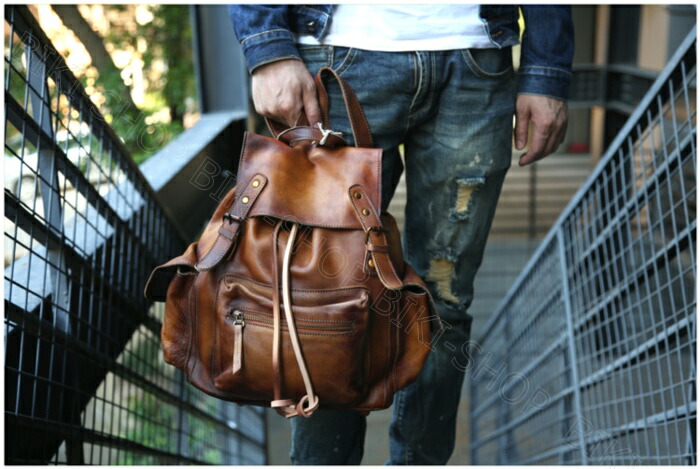 全ての 本革リュックサック レザーリュックサック 男性バッグメンズリュックサック 本革 メンズ リュック レザー バックパック 大容量 通勤用 ビジネス カジュアル兼用 男性 肩掛け鞄 人気リュック 薄型コンパクトバッグ ワンショルダー アウトドアリュックサック 希少