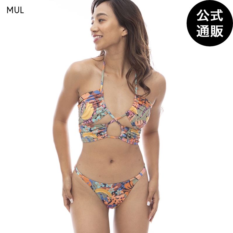 ビラボン　ビキニ　未使用　ラングラー　コラボ　三角ビキニ　セットアップ　Sサイズ BILLABONG ビラボン レディース ワイヤー 三角 水着 ビキニ SOL
