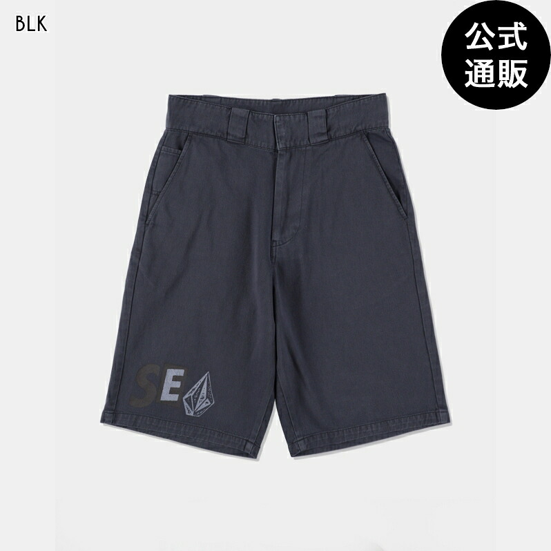 【OUTLET】ボルコム x WIND AND SEA Heritage Shorts - BLACK 全1色 XS/S/M/L/XL/XXL/3XL VOLCOM