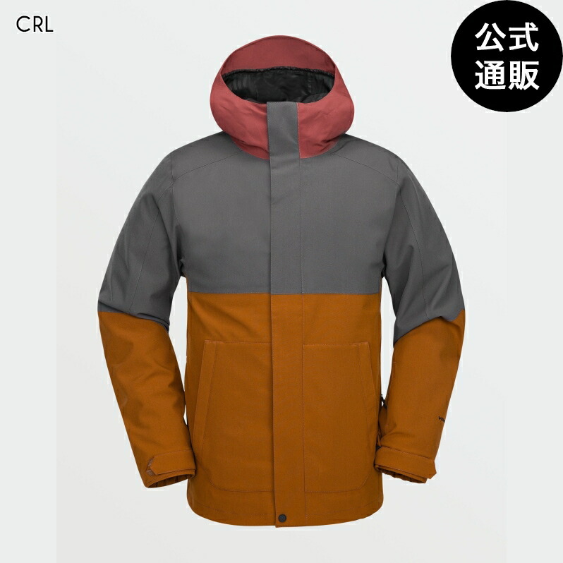 【OUTLET】【30%OFF】【貨物輸送無料】ボルコム Mens Brighton Full Zip Jacket - Caramel 全1色 XS/S/M/L/XL/XXL VOLCOM