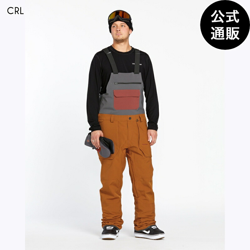 【お買い物マラソン期間はP10倍！】【OUTLET】【50%OFF】【送料無料】ボルコム Mens Roan Bib Overalls - Caramel 全1色 XS/S/M/L/XL/XXL VOLCOM｜BILLABONG ONLINE STORE