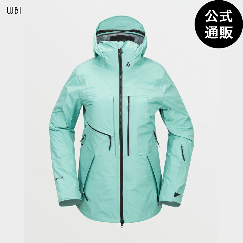 【百貨店SALE継続期間はP10倍！】【OUTLET】【50%OFF】【貨物輸送無料】ボルコム Womens Koa Tds Infrared Gore-Tex Jacket - Wasabi 全1色 XS/S/M/L/XL VOLCOM