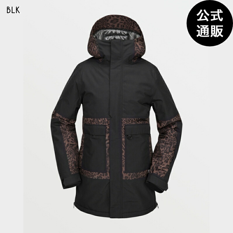 【百貨店SALE継続期間はP10倍！】【OUTLET】【30%OFF】【貨物輸送無料】ボルコム Womens Larx 2L Tds Infrared Parka - Black 全1色 XS/S/M/L/XL/XXL VOLCOM