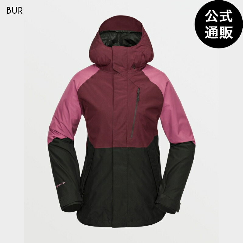 【百貨店SALE継続期間はP10倍！】【OUTLET】【30%OFF】【貨物輸送無料】ボルコム Womens V.Co Aris Gore-Tex Jacket - Burgundy 全1色 XS/S/M/L/XL/XXL VOLCOM