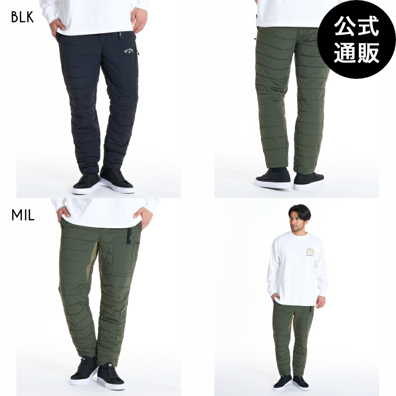 【OUTLET】【30%OFF】【貨物輸送無料】散らし広告ボン メンズ 【A/DIV.】 PUFF PANT ロングズボン下 【2025年秋冬青写真】 全2色 M/L/XL BILLABONG