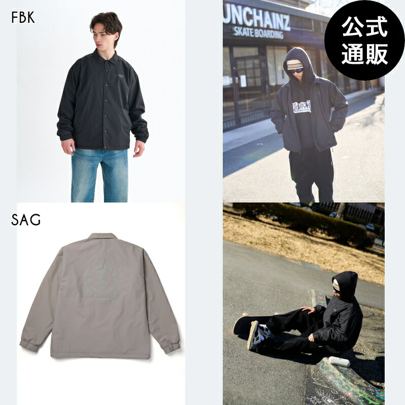 【OUTLET】【30%OFF】【貨物輸送無料】化学元素 メンズ COACH JACKET 上衣 【2025年秋冬青写真】 全2色 M/L/XL ELEMENT