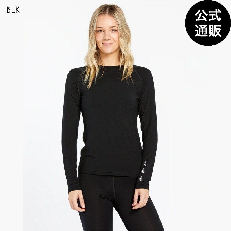 【百貨店SALE継続期間はP10倍！】【貨物輸送無料】ボルコム レディース W MERINO BLEND CREW スノーアパレル 全1色 XS/S/M/L VOLCOM