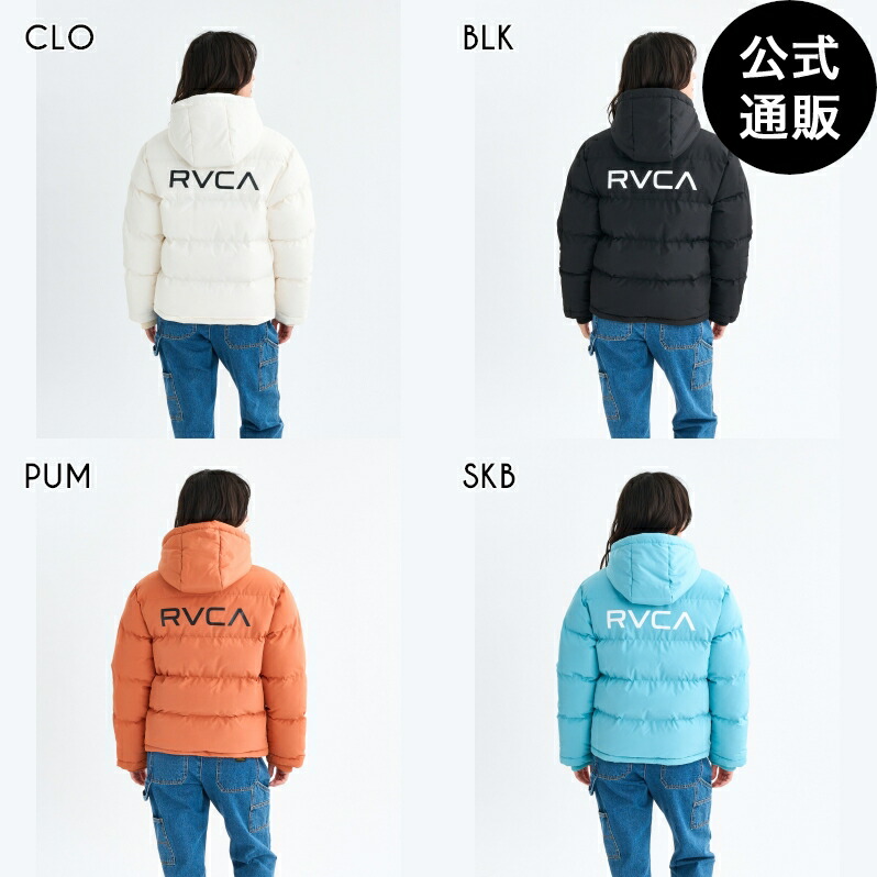 【百貨店SALE継続期間はP10倍！】【OUTLET】【50%OFF】【貨物輸送無料】ルーカ レディース BALANCE PUFFER 固定ディスク JACKET 上衣 【2025年秋冬ひな形】 全4色 S/M/L rvca