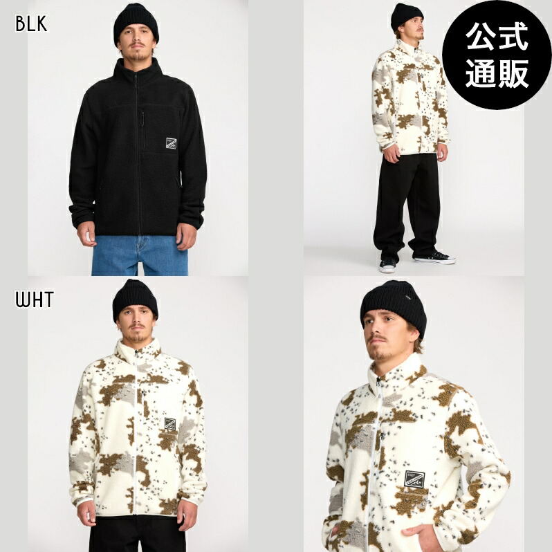 【百貨店SALE継続期間はP10倍！】【OUTLET】【30%OFF】【貨物輸送無料】ボルコム メンズ NELSON SHERPA FULL ZIP ジップアップジャケット 全2色 S/M/L/XL VOLCOM