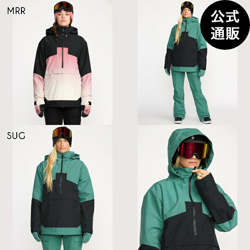 【お買い物マラソン期間はP10倍！】【OUTLET】【30%OFF】【送料無料】ボルコム レディース FERN INS GORE PULLOVER スノージャケット 全2色 XS/S/M/L VOLCOM｜BILLABONG ONLINE STORE