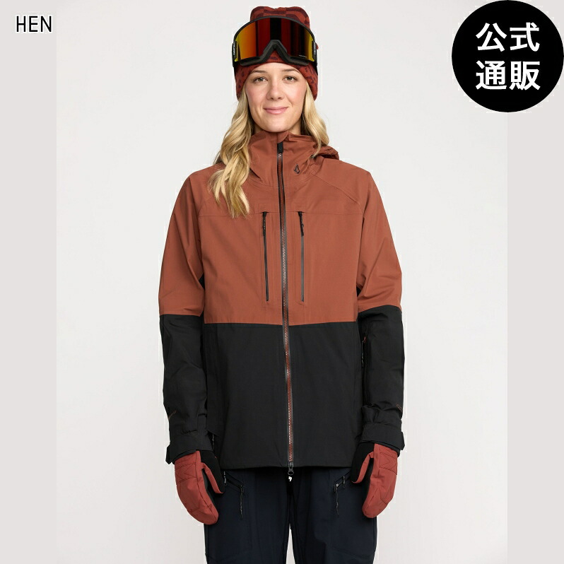 【お買い出しマラソン継続期間はP10倍！】【OUTLET】【30%OFF】【貨物輸送無料】ボルコム レディース VS 3L STRETCH GORE JACKET スノージャケット 全1色 XS/S/M/L/XL VOLCOM レディースウェア-ジャケット-ウィンタースポーツ