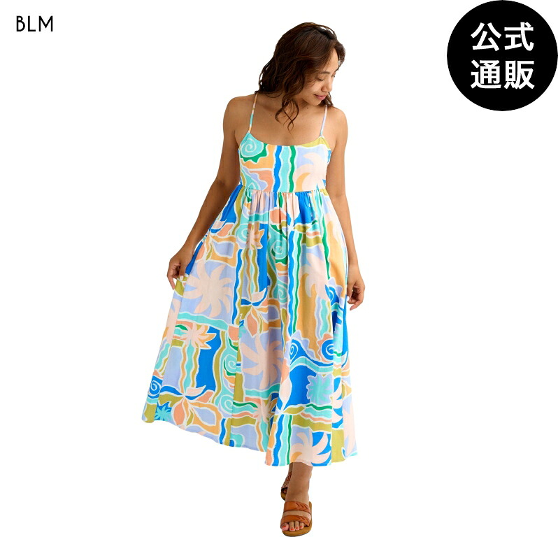 散らし広告ボン ウィメンズ【SOULFUL O\u0027 STOKE】 ISLAND LIFE midi DRS 衣装 【2026年春夏模範例】 全1色 S BILLABONG