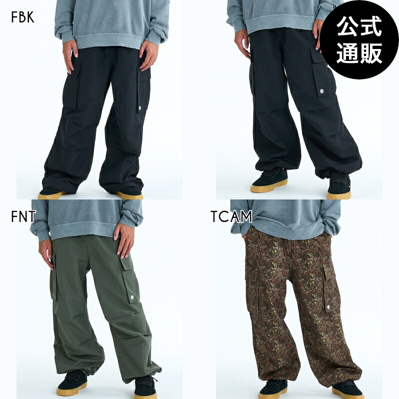 【お買い物マラソン期間はP10倍！】エレメント メンズ SHOD PANTS STD CA5 ロングパンツ 【2026年春夏モデル】 全3色 M/L/XL ELEMENT