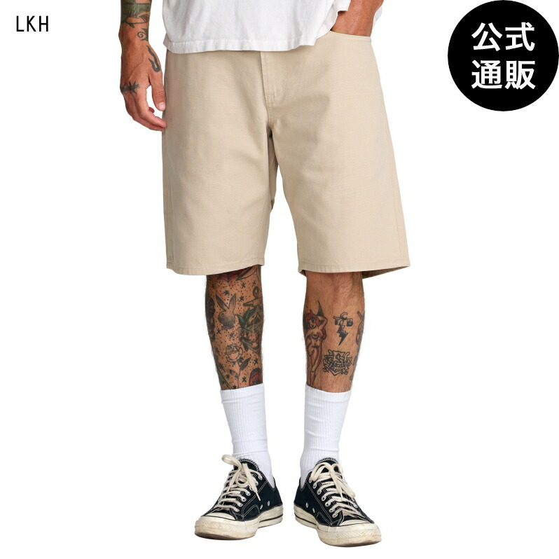 【お買い物マラソン期間はP10倍！】ルーカ メンズ DAYSHIFT 5 POCKET SH ショートパンツ 【2026年春夏モデル】 全1色 28/30/32/34 rvca