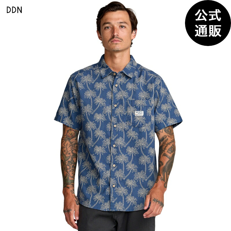 ルーカ メンズ EXOTICA SS 半袖プルオーバー 【2026年春夏青写真】 全1色 S/M/L/XL rvca
