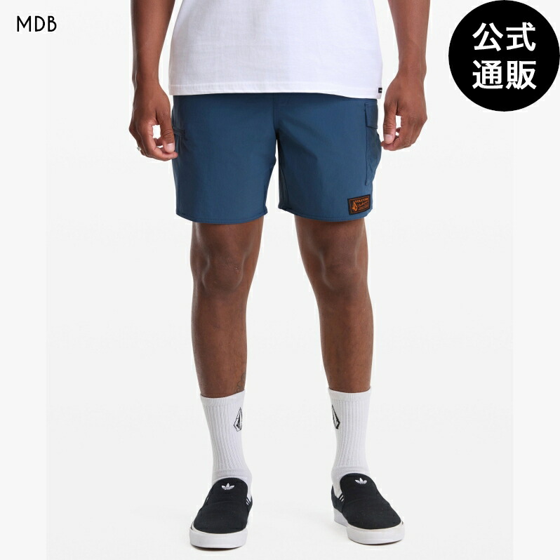ボルコム メンズ TRULY LIBERATED WORK TRUNK 17 ゲーム盤さる股引き 【2026年春夏模範例】 全1色 S/M/L/XL VOLCOM