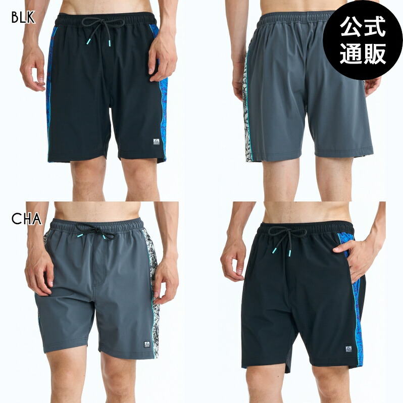 岩礁 SURF STRIPE19 SHORTS ゲーム盤さる股引き 【2026年春夏模範例】 全2色 S/M/L/XL REEF