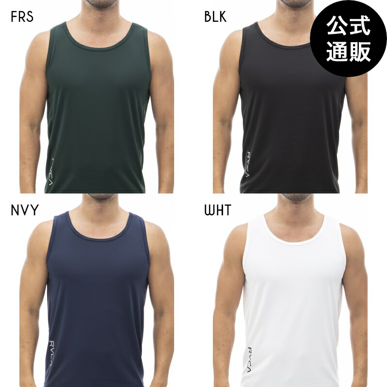 【OUTLET】【30%OFF】【送料無料】2024 ルーカ SPORT メンズ 【NIGHTRUN】 ルーカ RUNNER ALL LOGO TANK タンクトップ 【2024年夏モデル 全4色 S/M/L/XL rvca画像