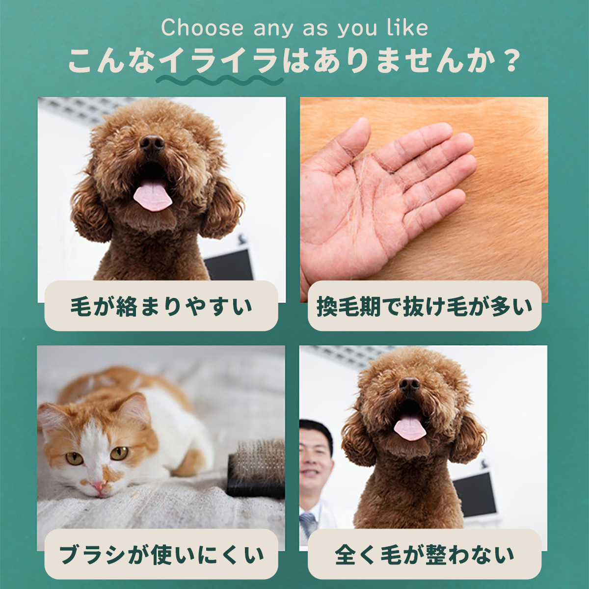 市場 ペット用ブラシ ペット用品 猫ブラシ お手入れ 犬 グルーミング 抜け毛取り ブラシ ピンブラシ ワンタッチ 猫 ペット用くし ブラッシング