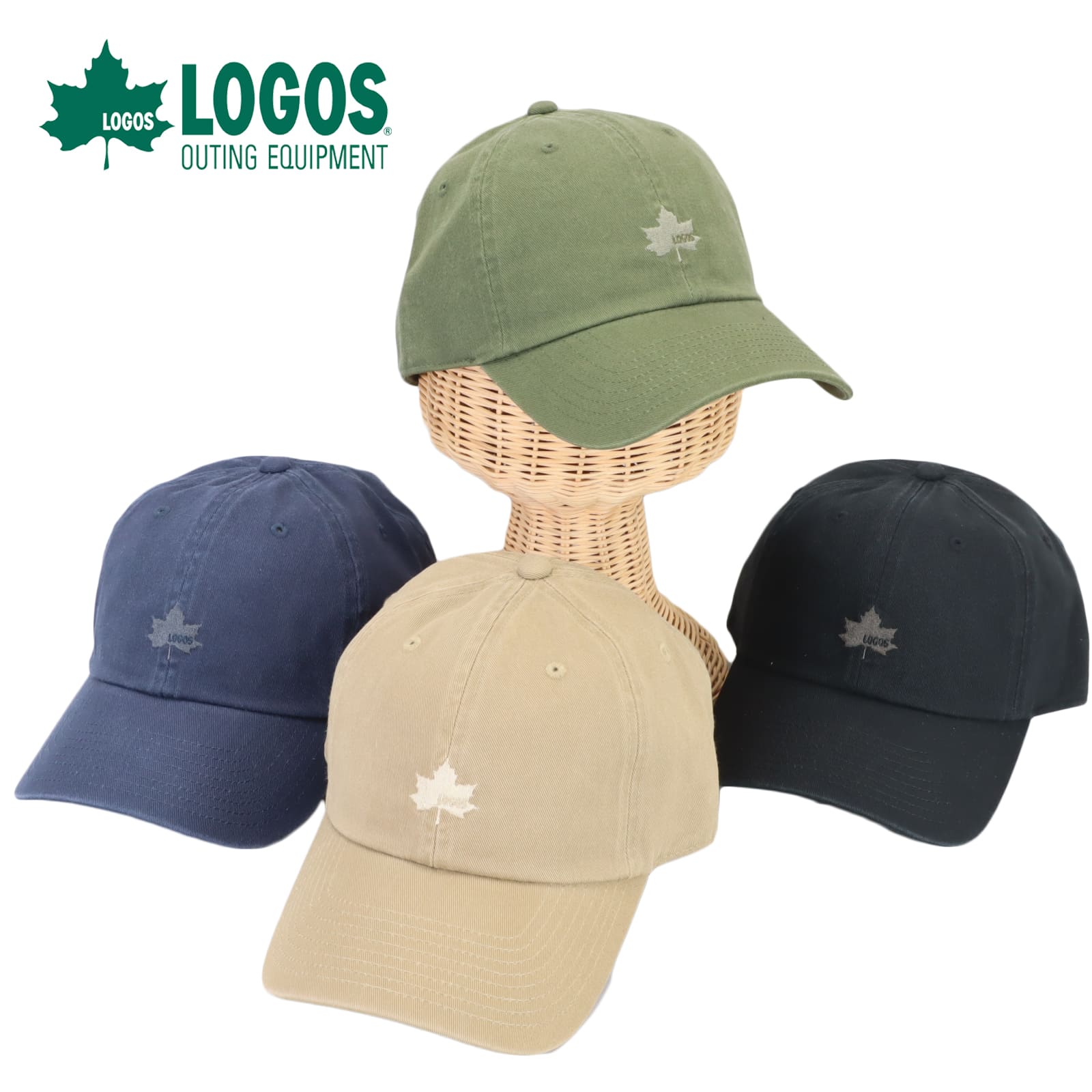 【楽天市場】ロゴス Logos キャップ 帽子 ブランド メンズ アウトドア 黒 ブラック ベージュ ネイビー カーキ 軽量 軽い 涼しい