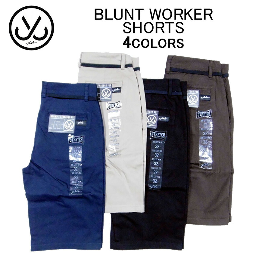 ジャスリブ ズボン パンツ JSLV BLUNT WORKER SHORTショートパンツ ハーフパンツ 短パン ショーツ ボトムス メンズ 男性用  30 32 34 36 38 インチ MSH 8001 新作人気