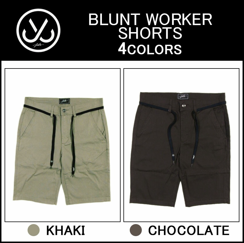 ジャスリブ ズボン パンツ JSLV BLUNT WORKER SHORTショートパンツ ハーフパンツ 短パン ショーツ ボトムス メンズ 男性用  30 32 34 36 38 インチ MSH 8001 新作人気