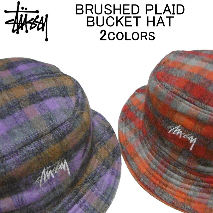 楽天市場】ステューシー STUSSY バケット ハット Checker Knit Bucket