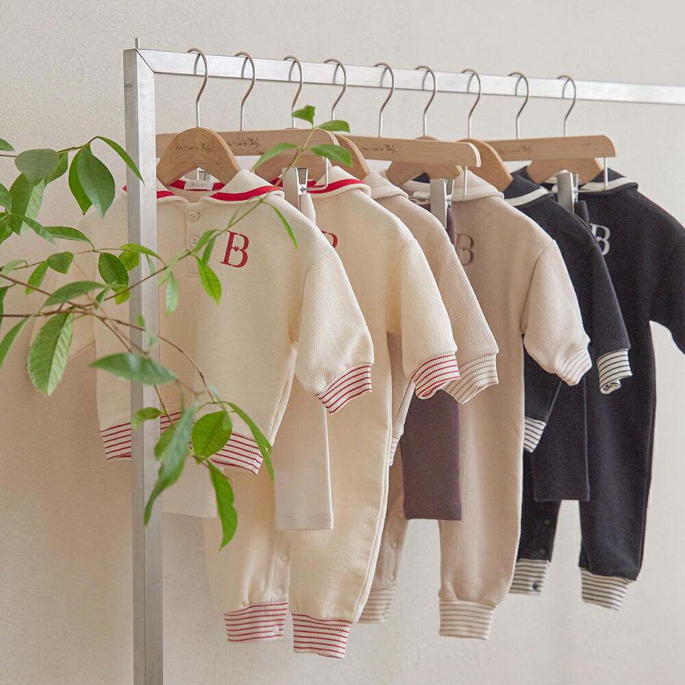 BILY Ryan Sailor Jumpsuit お坊っちゃん 1歳から4歳 80-110糎 繋ぎ 秋冬向け 全3色