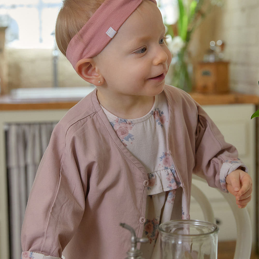 BILY Ruby Reversible Cardigan 御嬢さん 1歳から4歳 80-110糎 リヴァーシブル ジレー キッズ ビリー 全1色