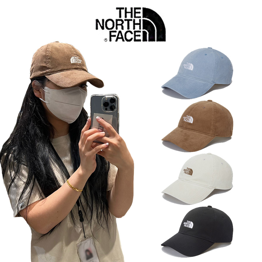 The North Face ザノースフェイス Cotton Ball Cap カラフルキャンプ帽子 コットン帽子 シンプル 韓国 ファッション男女兼用 メンズレディースオススメカップルアイテムロゴシンプルベーシックポイントアイテムカジュアルストリート コーデュロイキャップ Ne3cn51 適切な価格