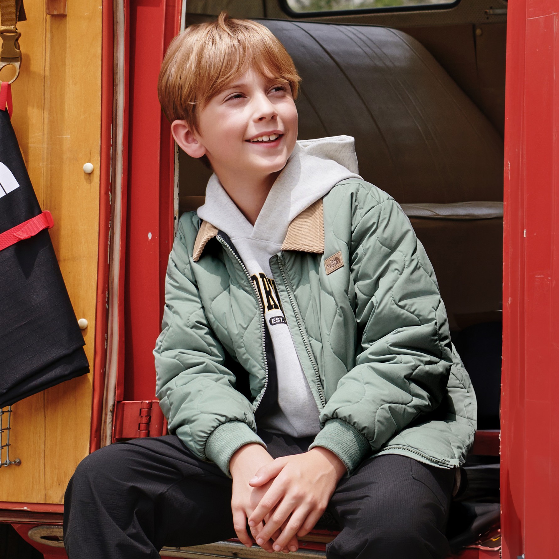 ジャケット・ブルゾン THE NORTH FACE K'S CAMPSITE V JACKET 韓国 ノースフェイス キッズ K'S CAMPSITE V JACKET 大人兼用