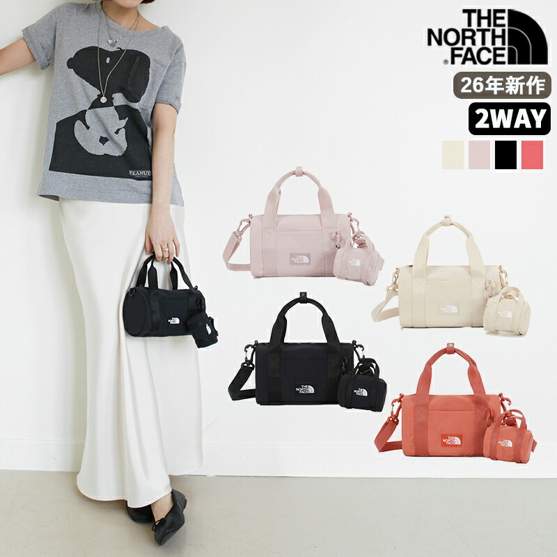 ★最大1,000円OFFクーポン配布中★ノースフェイス ショルダーバッグ BREEZE ROLL CROSS BAG ノースフェイス トート 2way バッグ 韓国ノースフェイス ショルダーバッグ ノースフェイス 韓国 円筒バッグ MINI BAG NN2PS37