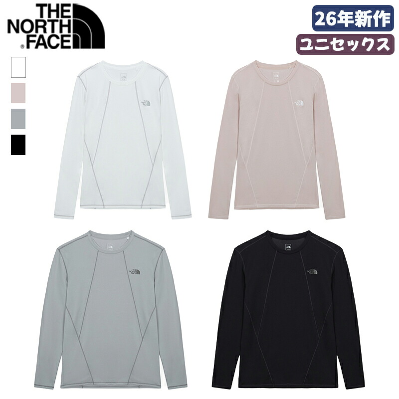 ★最大1,000円OFFクーポン配布中★ノースフェイス 長袖 Tシャツ ハイキング アウトドア キャンプ VANE L/S R/TEE 配色ステッチ カジュアル スポーツウェア 韓国ファッション 正規品 ユニセックス｜bimishop