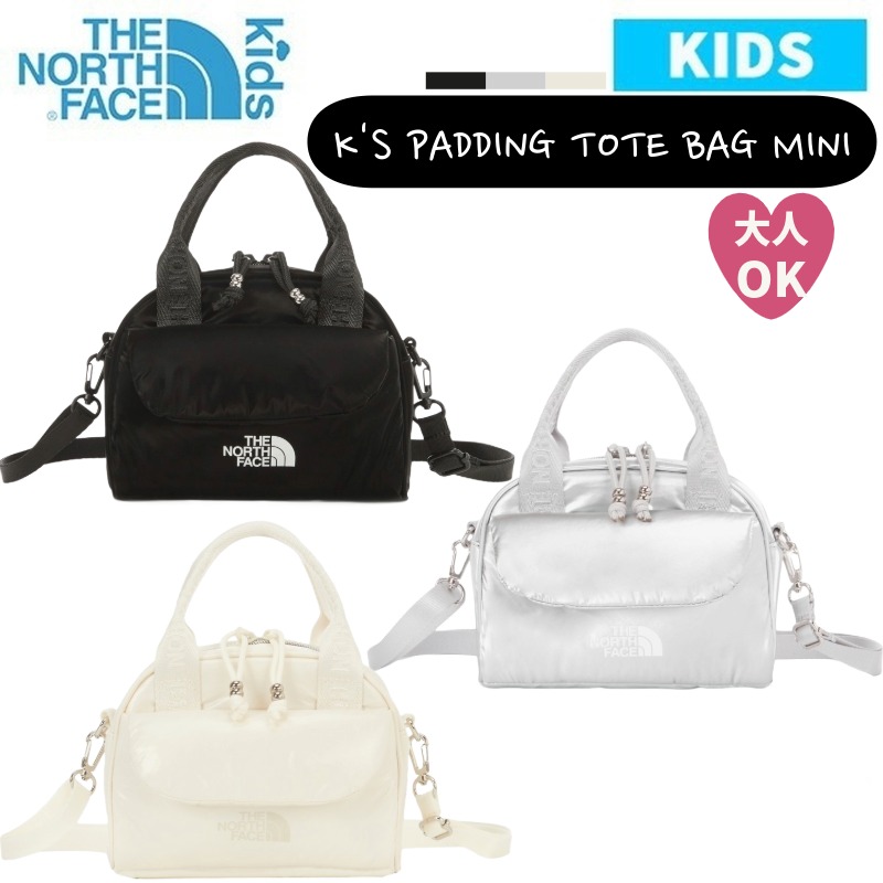 ★大人OK★ ノースフェイス キッズ ショルダーバッグ トートバッグ K'S PADDING TOTE BAG MINI 2WAYトートバッグ 韓国ノースフェイス キッズ ノースフェイス 韓国 ショルダーバッグ画像