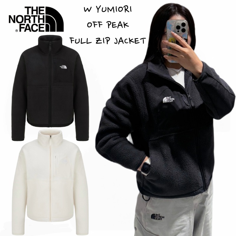 ノースフェイス レディース フルジップ フリース ジャケット W YUMIORI OFF PEAK FULL ZIP JACKET フリース ジャケット 韓国ノースフェイス｜bimishop
