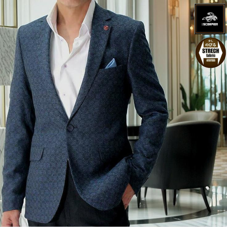 sefr テーラードジャケット　ネイビー　Sサイズ 楽天市場】日本製 ジャケット メンズ テーラードジャケット 40代