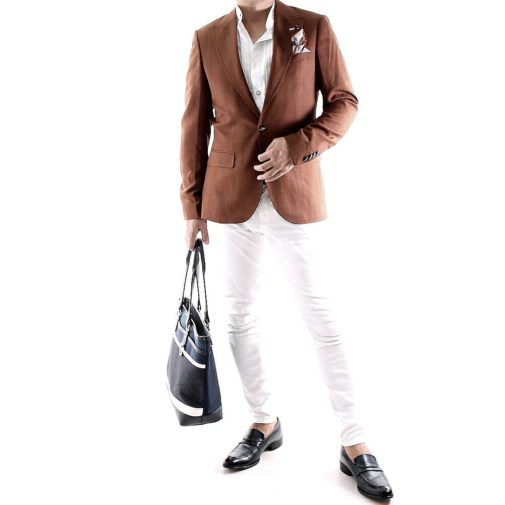 綺麗な茶色 ジャケット メンズ ビジネス ファッショントレンドについて