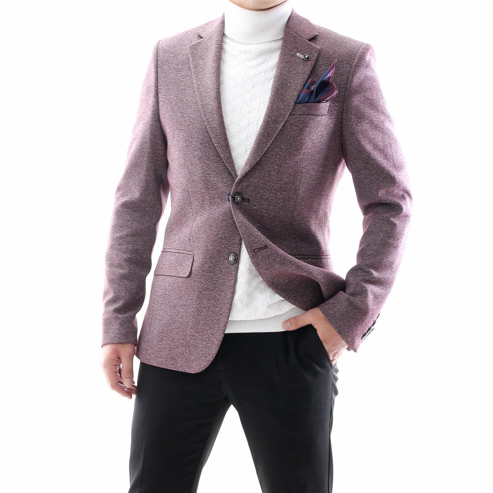 サックス フィフス アベニュー レスポートサック Saks Guess 3l エンジ ジャケパン 二つボタン トミーヒルフィガー Fifth Brooks ノーチカ Ralph ラルフローレン Xxlテーラードジャケット ジャージー素材 ブレザー エンジ 春 秋 冬 メンズ ジャケパン 二つボタン Xxl