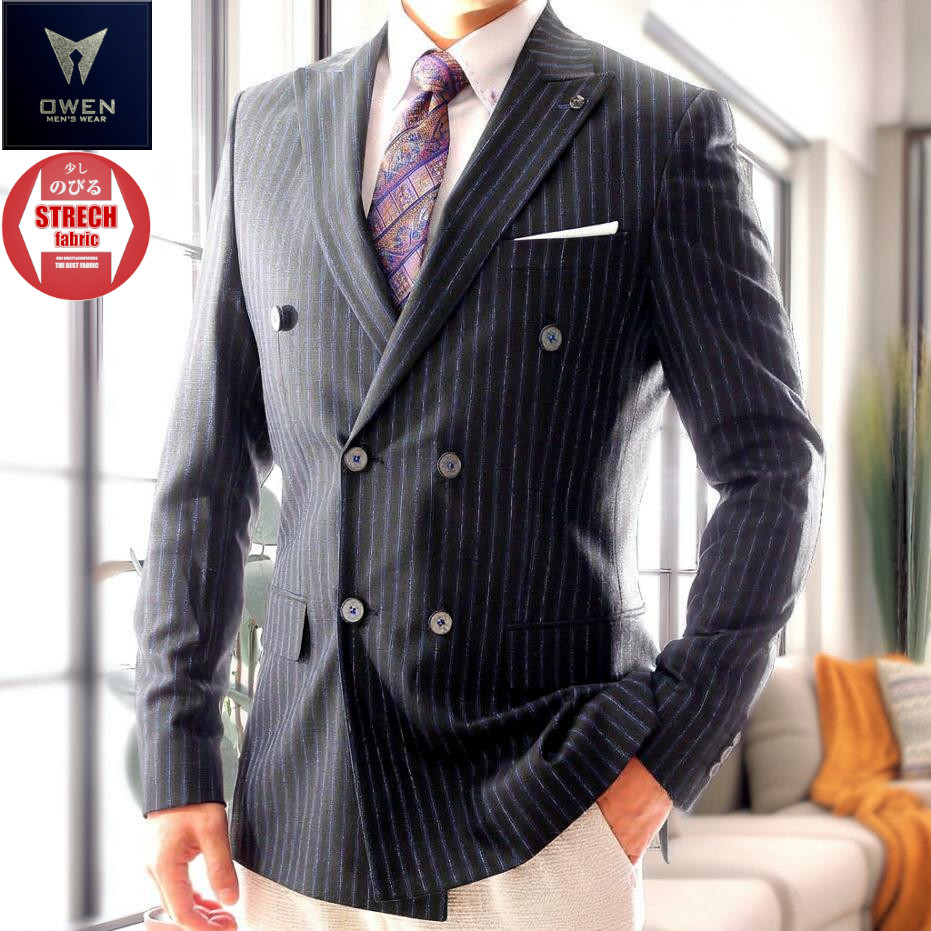 サ*ー様 ebure ダブルブレスト テーラードジャケット 黒 サ*ー様 ebure ダブルブレスト テーラードジャケット 黒