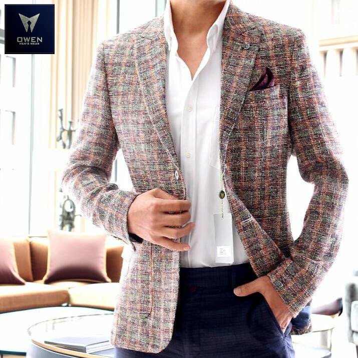 楽天市場】ツイード ジャケット テーラードジャケット グレンチェック