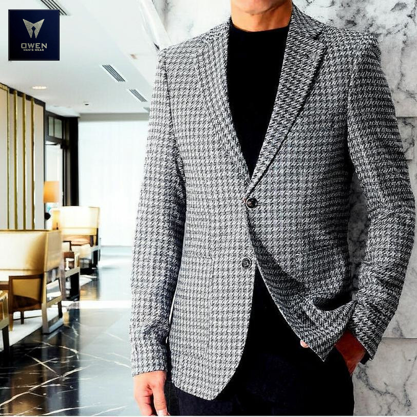 楽天市場】ツイード ジャケット テーラードジャケット 千鳥柄 ブレザー