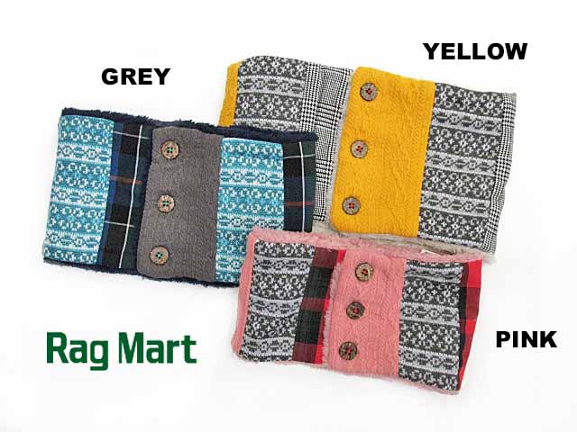 SALE!50%OFF!! 2019秋冬 RAG MART ラグマート ジャガードネックウォーマー