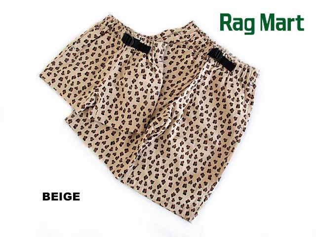SALE!50%OFF!!2020春夏 RAG MART ラグマート ヒョウ柄クライミングパンツ