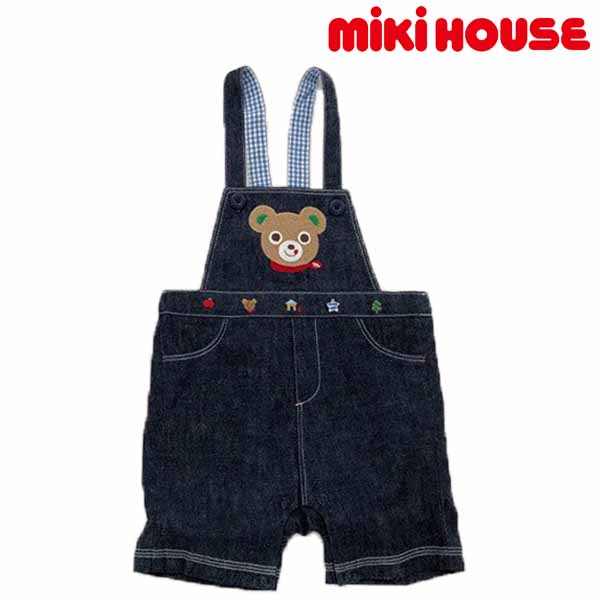 サンクス通貨価値☆MIKIHOUSE ミキハウス 上っ張り：80珊,90珊,100珊：12-3302-579