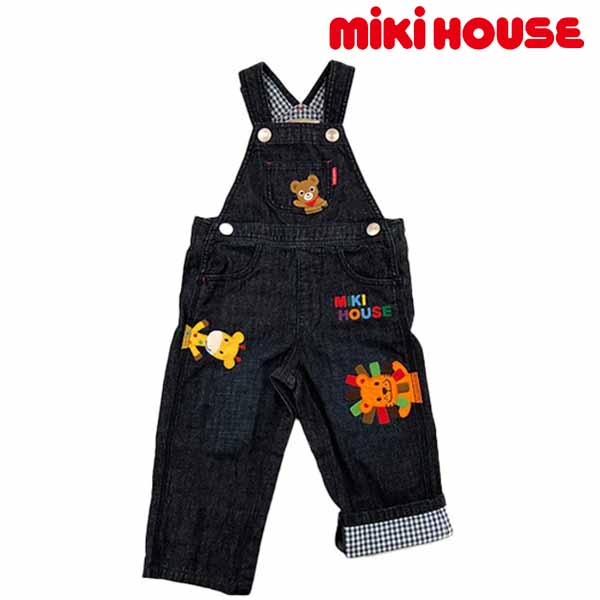 サンクス通貨価値☆MIKIHOUSE ミキハウス ジーンズ 大層らしい櫂：L(90-100珊)：13-3304-688
