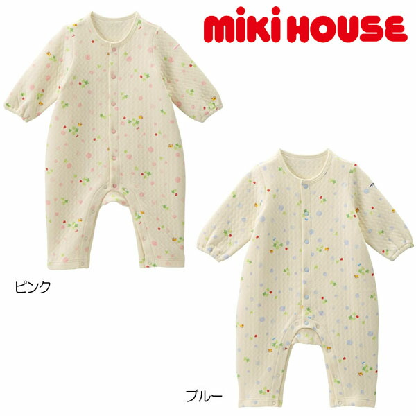 サンクスプライス☆MIKIHOUSE ミキハウス カバーオール ：70cm,80cm：43-1205-782