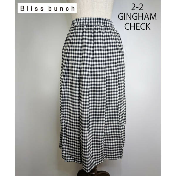 Bliss bunch ピンタックプリーツスカート :761-255：レディース