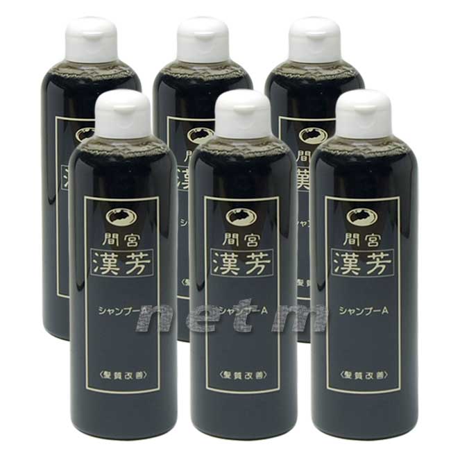 マミヤンアロエ 間宮漢芳シャンプーA 320ml 【６本まとめ買い】