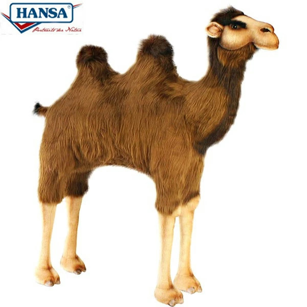 HANSA 2062 フタコブラクタ102 全長：102糎 BACTRIANCAMEL   BH2062  ぬいぐるみ ハンサ クリスマス 生まれ落ちる日 差し上げ物 毛の荒物 犬 猫 鳥 うさぎ ペンギン 毛の荒物 飾りつけ あやつり人形 図形 KOESEN ケーセン 気が大きい マスコット 実物大 大型